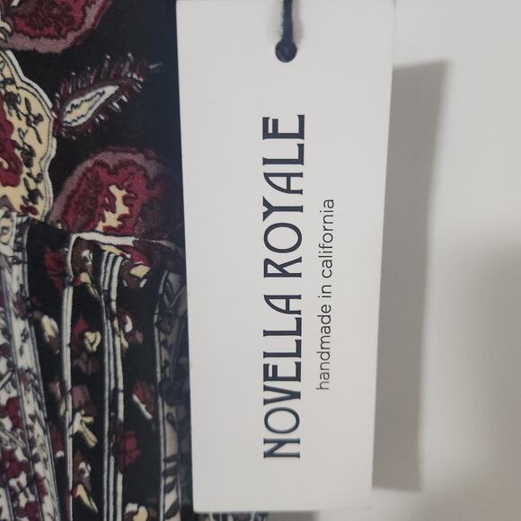 Novella Royale Boho The Fly Jumpsuit in Dark Dial size Small - Picture 9 of 10